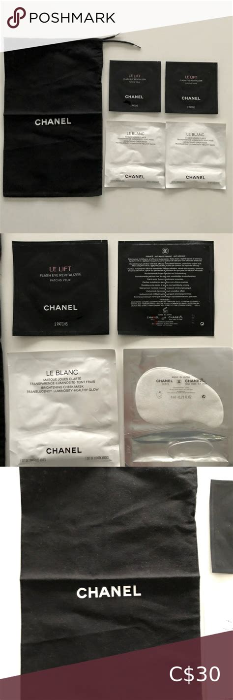 white chanel mask|chanel eye masks.